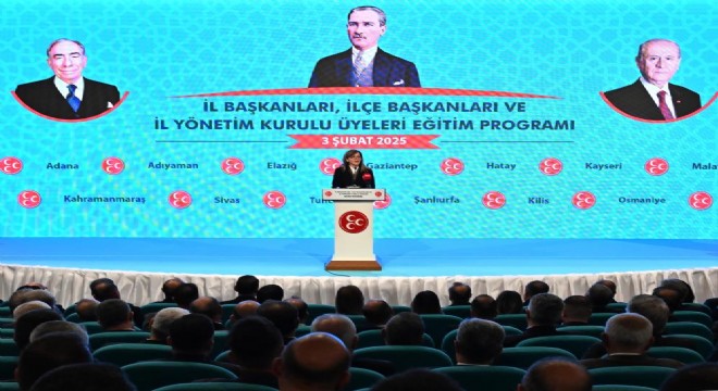  MHP'den parti teşkilatlarına eğitim